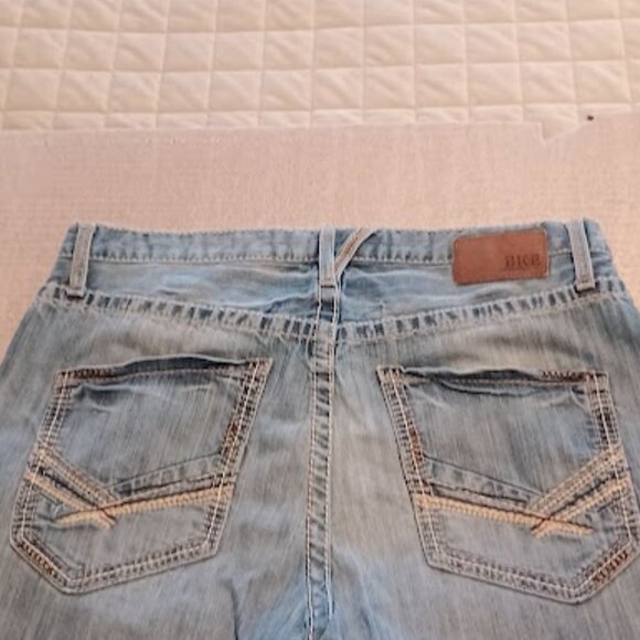 Buckle BKE Derek Men's denim straight relaxed stretch jeans, 36L - Picture 8 of 8